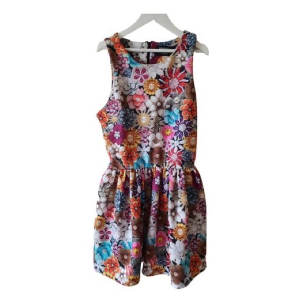 DOLLS KILL Jaded London jewel print mini dress